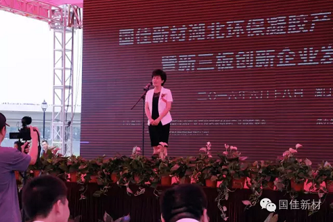 仙桃市市长周文霞致辞