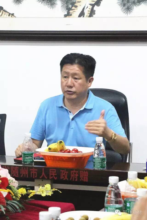 王海波董事长介绍公司的产业布局